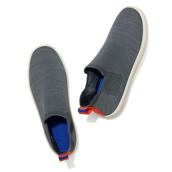 Rothy’s‎ | Fog Melange The Chelsea Pull On Boot Ankle Hi Top Shoe Gray - Picture 2 of 9